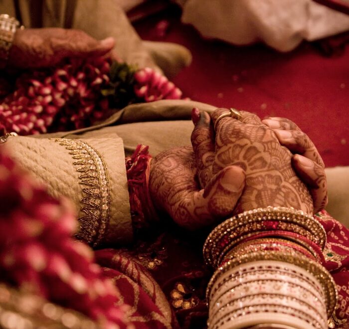Photo of bride and groom in wedding planned by Colorful Destinations India