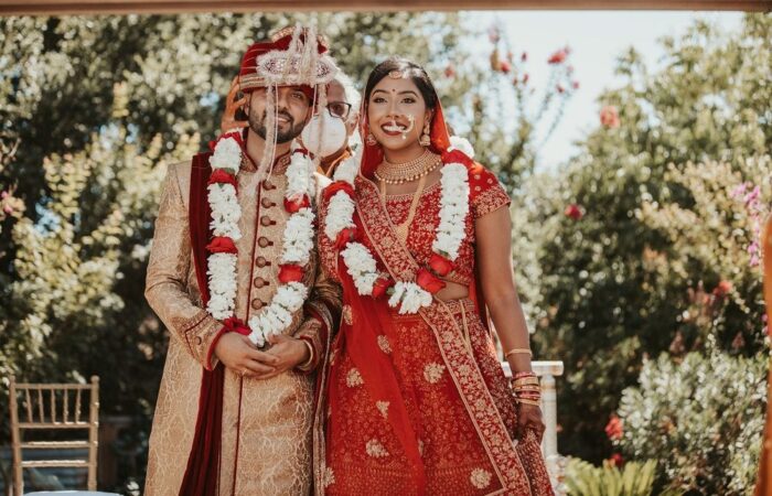 Photo of bride and groom by Colorful Destinations India