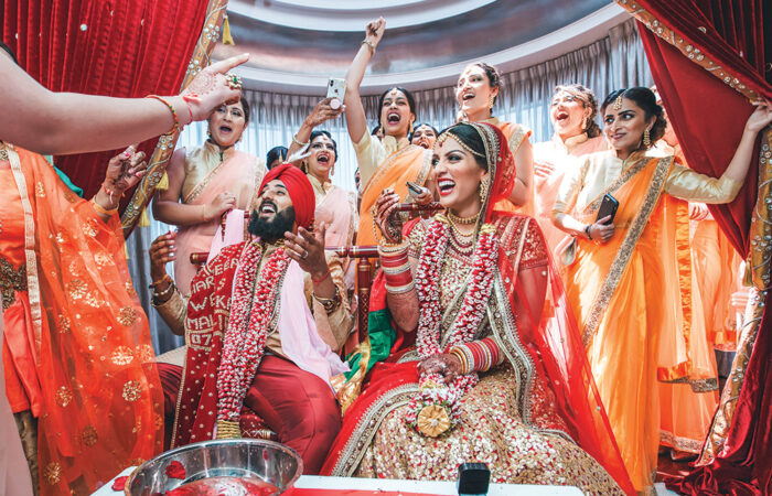 Photo of bride and groom by Colorful Destinations India