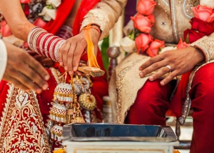Photo of bride and groom by Colorful Destinations India
