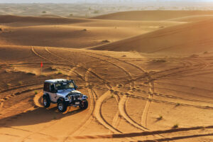 Jeep Safari at Dunes with Colorful Destinations India